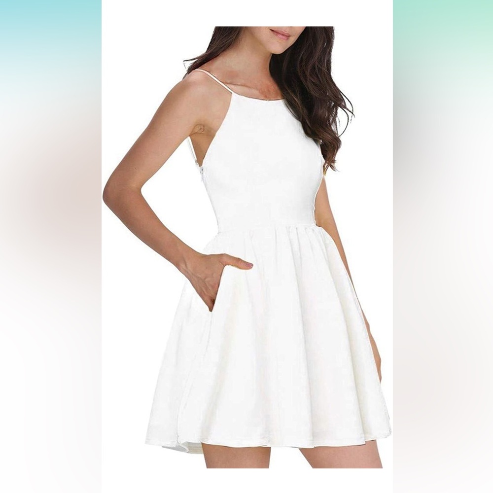 White Mini Dress